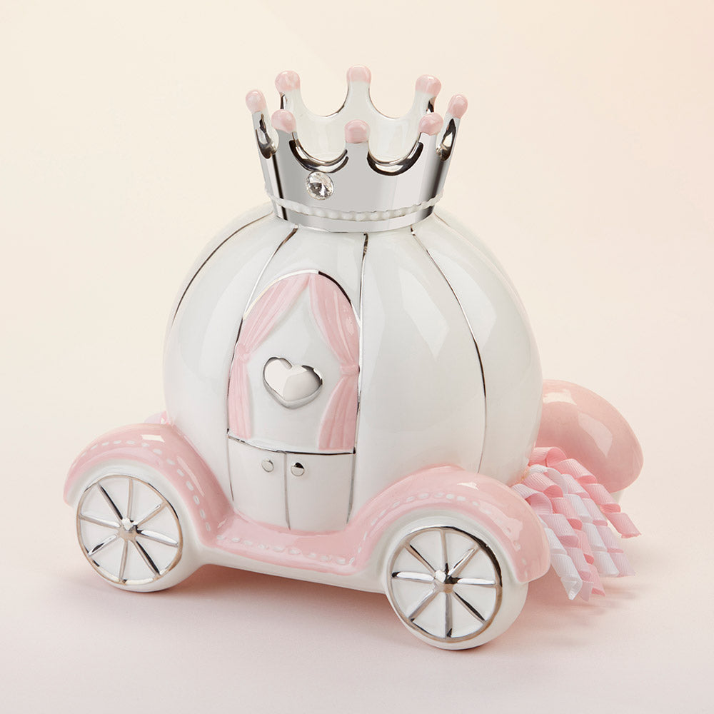 "Little Princess" Carriage Porcelain Bank