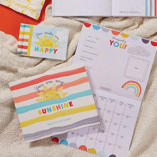 YOU ARE MY SUNSHINE Baby's First Year Keepsake Calendar