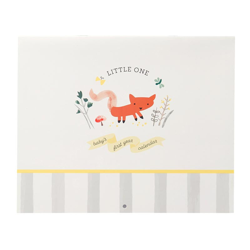 WOODLAND LITTLE ONE Baby's First Year Keepsake Calendar