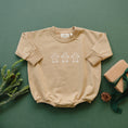 Load image into Gallery viewer, Gingerbread Christmas Sweatshirt Romper
