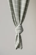 Load image into Gallery viewer, Bamboo Knotted Gown | Foggy Grid
