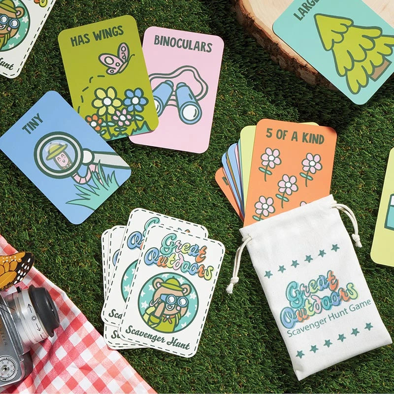 Let's Explore the Great Outdoors Scavenger Hunt Game