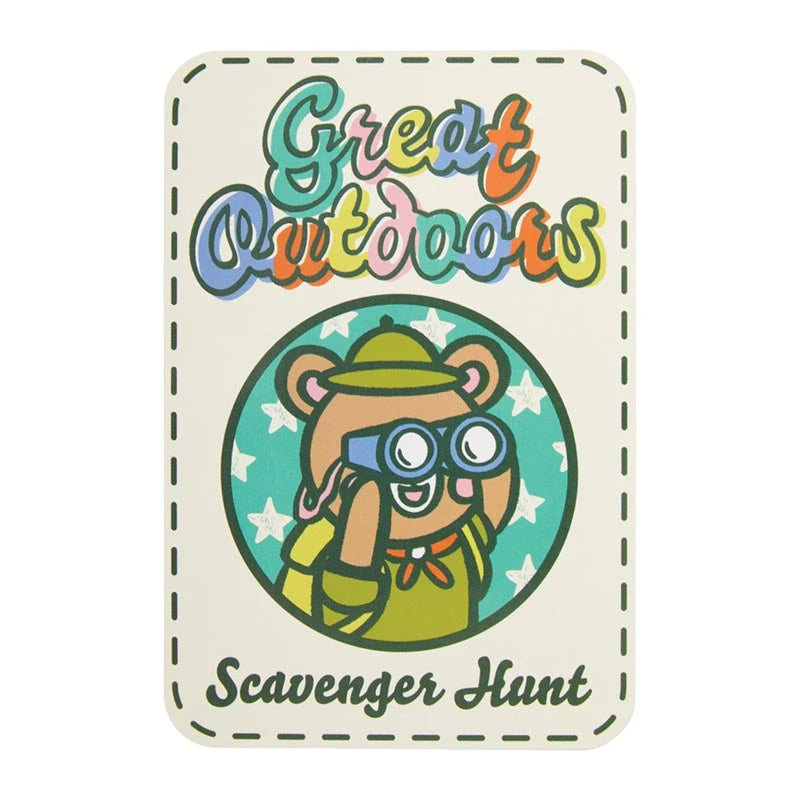 Let's Explore the Great Outdoors Scavenger Hunt Game