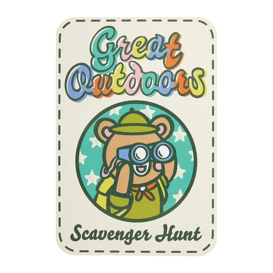Let's Explore the Great Outdoors Scavenger Hunt Game