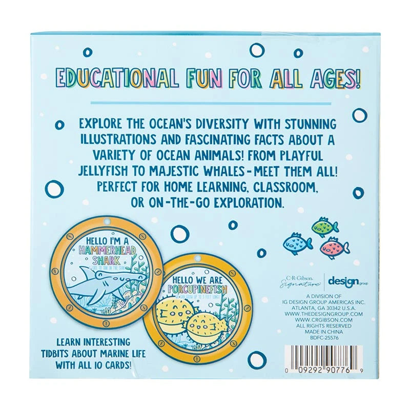Let's Explore Under the Sea  Diecut Flashcards