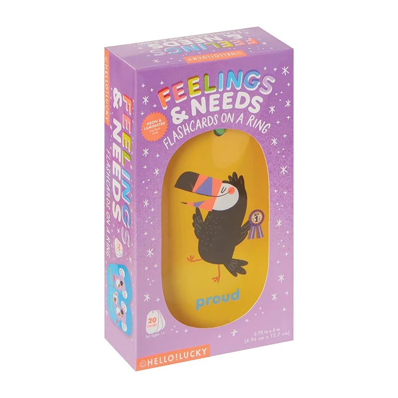 HELLO!LUCKY Feelings & Needs Flash Cards