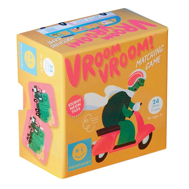 HELLO!LUCKY Vroom Vroom Matching Game