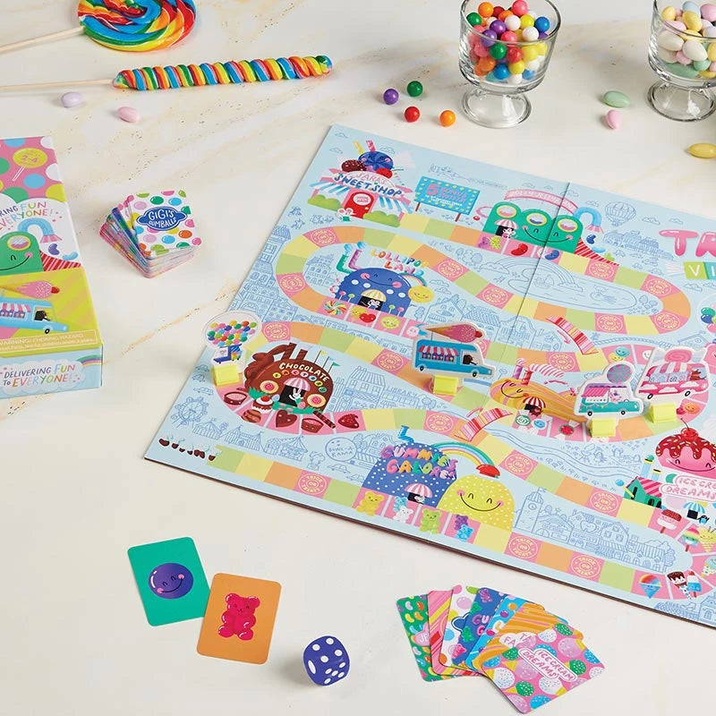 HELLO!LUCKY Treatville Board Game
