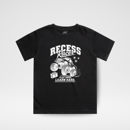 RECESS RACER - VINTAGE BLACK (FRONT PRINT)