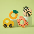 Load image into Gallery viewer, Ladybug Silicone Baby Teether
