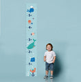 Load image into Gallery viewer, THE WORLD IS YOUR OYSTER Growth Chart with Stickers
