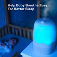 Load image into Gallery viewer, Wave 3-in-1 Cool Mist Baby Humidifier
