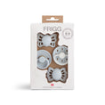 Load image into Gallery viewer, FRIGG Baby's First Pacifier Moonlight Sailing (Powder Blue) 4-Pack

