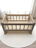 Load image into Gallery viewer, Bebenita | Wooden Baby Doll Cradle Bed in Natural Birch
