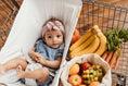 Load image into Gallery viewer, Baby Shopping Cart Hammock | Little Arrow Design
