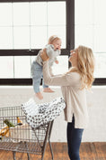 Load image into Gallery viewer, Baby Shopping Cart Cover | Triangles
