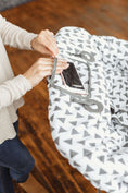 Load image into Gallery viewer, Baby Shopping Cart Cover | Triangles

