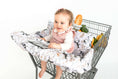 Load image into Gallery viewer, Baby Shopping Cart Cover | Coming Up Roses Beautiful Floral Print
