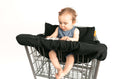 Load image into Gallery viewer, Baby Shopping Cart Cover | Black Fabric
