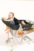 Load image into Gallery viewer, Baby Shopping Cart Cover | Black Fabric
