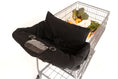 Load image into Gallery viewer, Baby Shopping Cart Cover | Black Fabric
