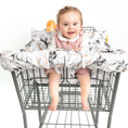 Load image into Gallery viewer, Baby Shopping Cart Cover | Coming Up Roses Beautiful Floral Print

