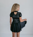 Load image into Gallery viewer, Black Sheer Skirted Leotard
