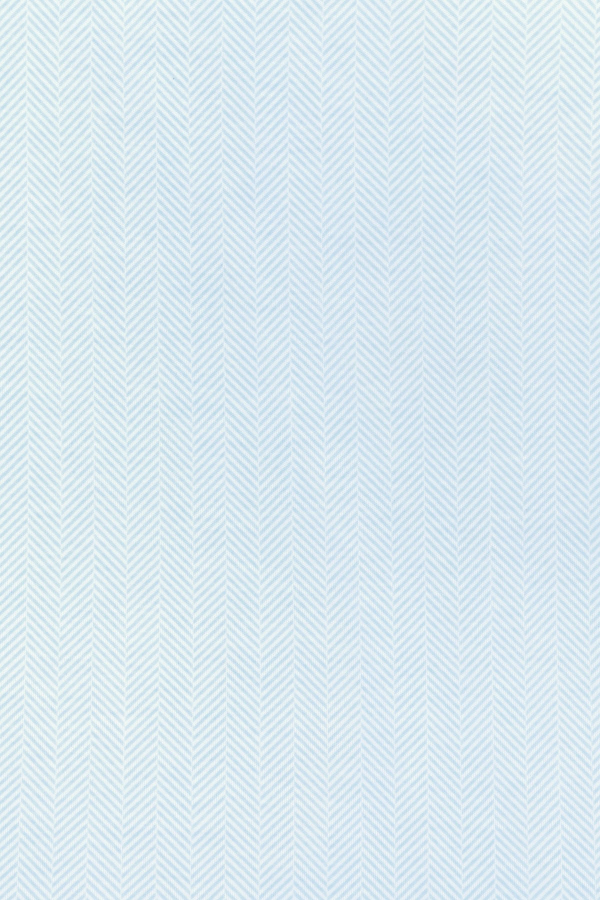Blue Herringbone Zipper Footie