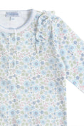 Load image into Gallery viewer, Blue Meadow Romper LS
