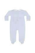 Load image into Gallery viewer, Blue Pumpkin Patch Embroidered Footie
