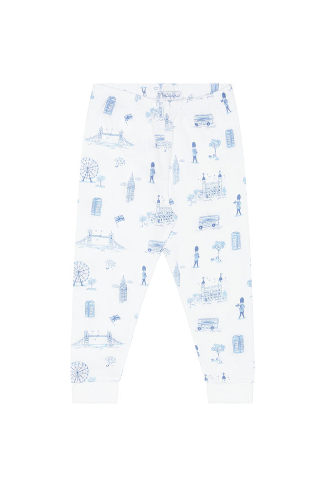 Blue London Toile Pajamas