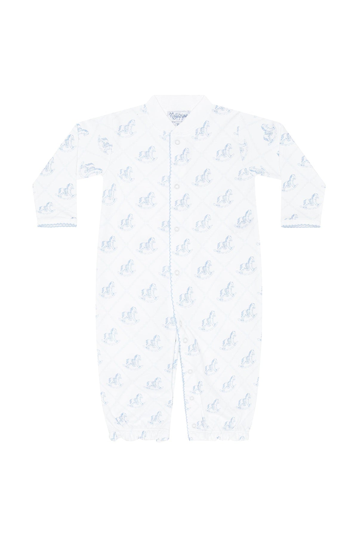 Blue Rocking Horse Converter Gown