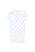 Load image into Gallery viewer, Blue Rocking Horse Romper LS
