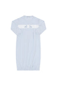 Load image into Gallery viewer, Blue Rocking Horse Embroidered Gown
