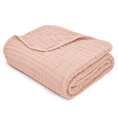 Load image into Gallery viewer, Baby Muslin Blanket in Blush
