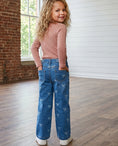 Load image into Gallery viewer, Bow Belle Denim Jeans
