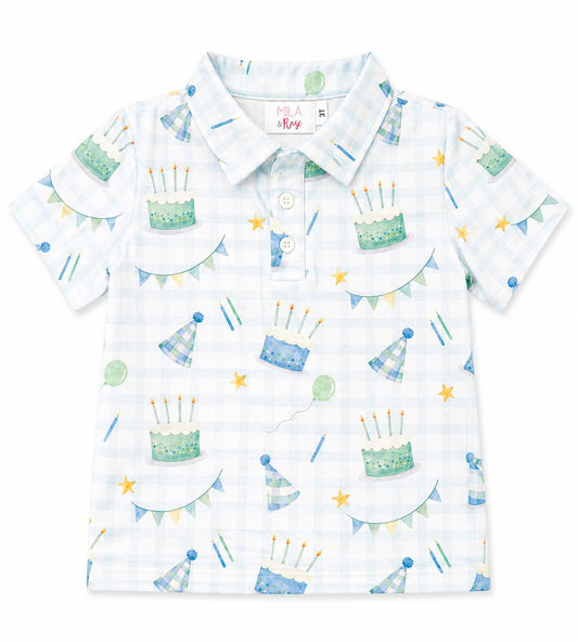 Boys Birthday Magic S/S Polo