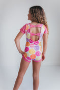 Load image into Gallery viewer, Bright Smiley Shortie Leotard
