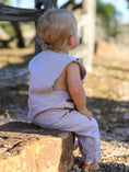Load image into Gallery viewer, Fall Halloween & Thanksgiving  Pumpkin Smock Embroidered Boys Romper
