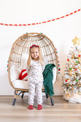 Load image into Gallery viewer, Tied with a Bow Christmas Organic Cotton Lounge Set
