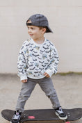 Load image into Gallery viewer, Spooky Bro Bamboo Bubble Romper or Crewneck Sweatshirt
