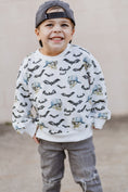 Load image into Gallery viewer, Spooky Bro Bamboo Bubble Romper or Crewneck Sweatshirt
