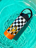 Load image into Gallery viewer, Blaze 16 Oz Water Bottle with new lid
