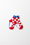 Load image into Gallery viewer, Red white & check
