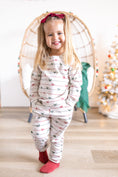 Load image into Gallery viewer, Tied with a Bow Christmas Organic Cotton Lounge Set
