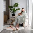 Load image into Gallery viewer, Muslin Swaddle Blankets in Green, 4 Pack
