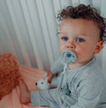 Load image into Gallery viewer, Pacifier Clips in Earth Green, 2 Pack

