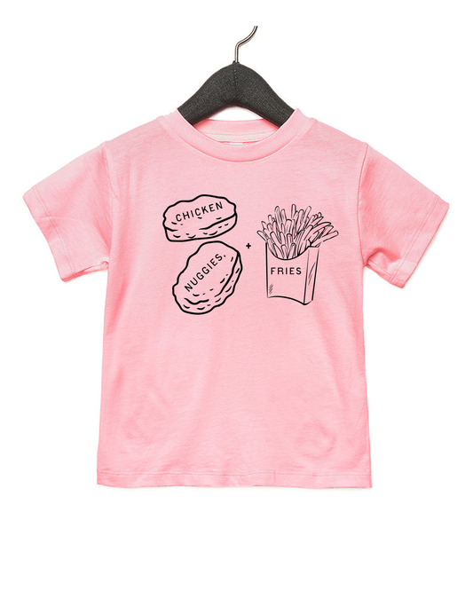 Chicken Nuggies + Fries Tee