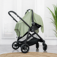 Load image into Gallery viewer, Baby Car Seat Cover in Sage
