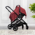 Load image into Gallery viewer, Baby Car Seat Cover in Wine
